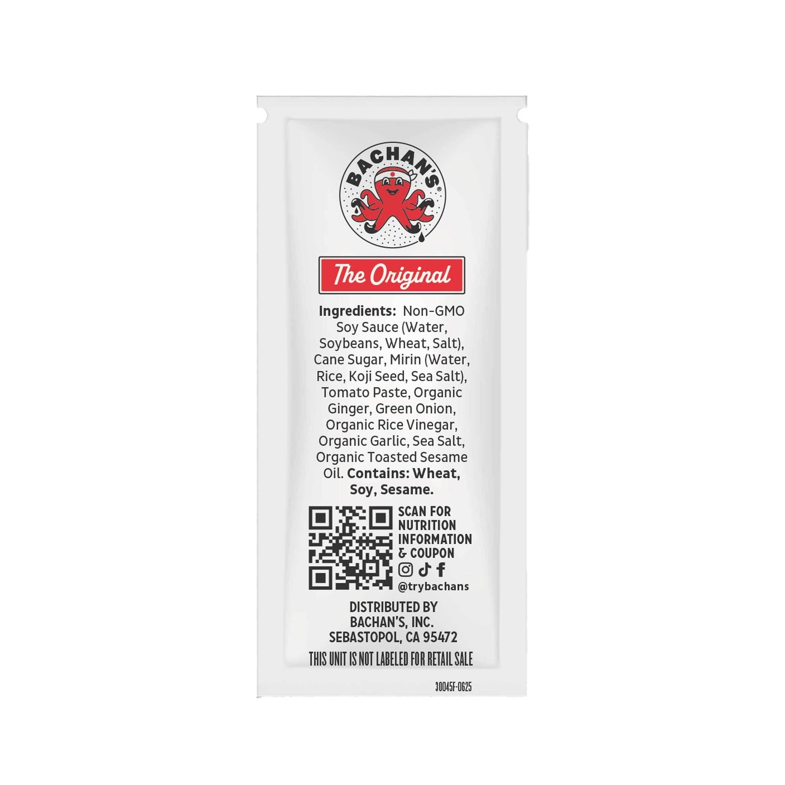 The Original Japanese BBQ Sauce, .35oz X0